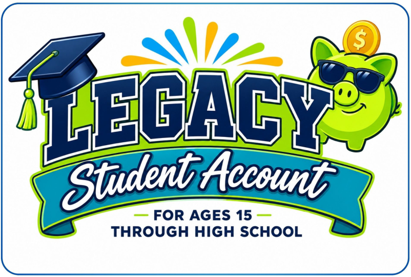 Legacy Student Checking Accounts